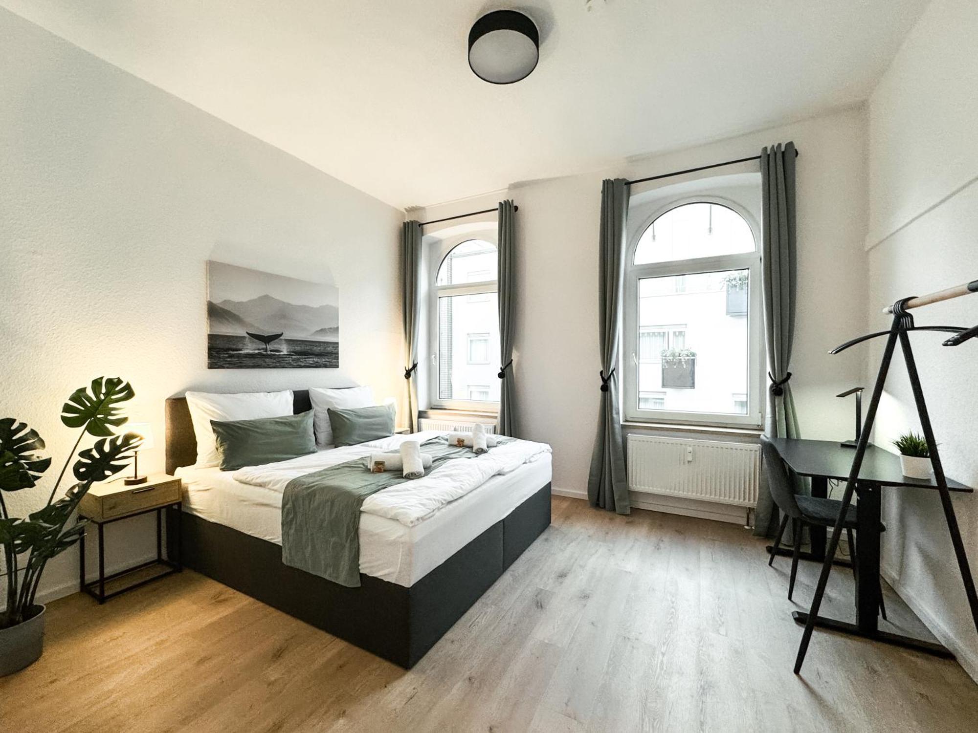 Apartment Stobbe I Zentral I Parkplatz I Kingsize I 116qm *